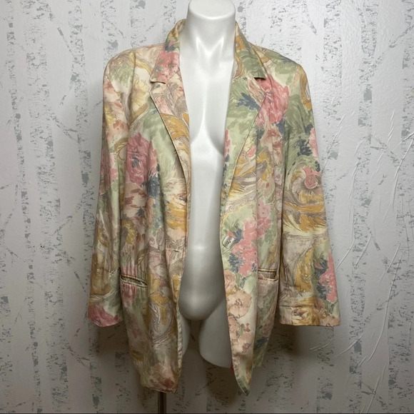 C.c magic vintage floral blazer - Picture 2 of 7